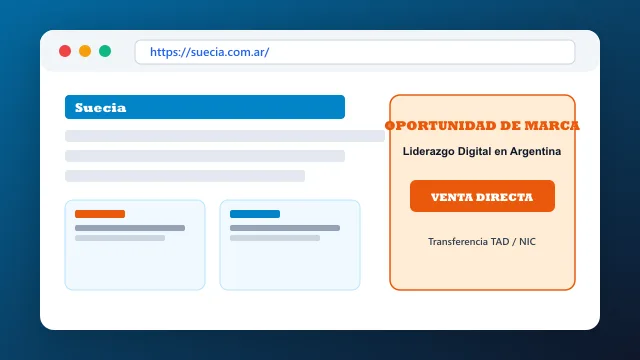 Modelo de aplicación comercial y proyectos digitales para suecia.com.ar