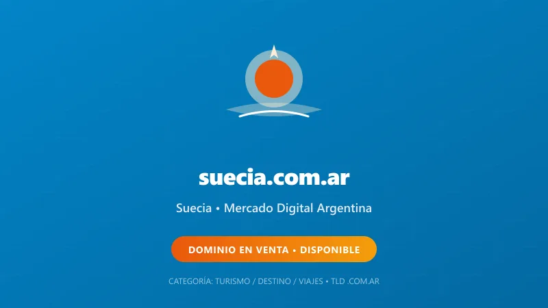 Identidad gráfica y activo digital para Suecia en Argentina